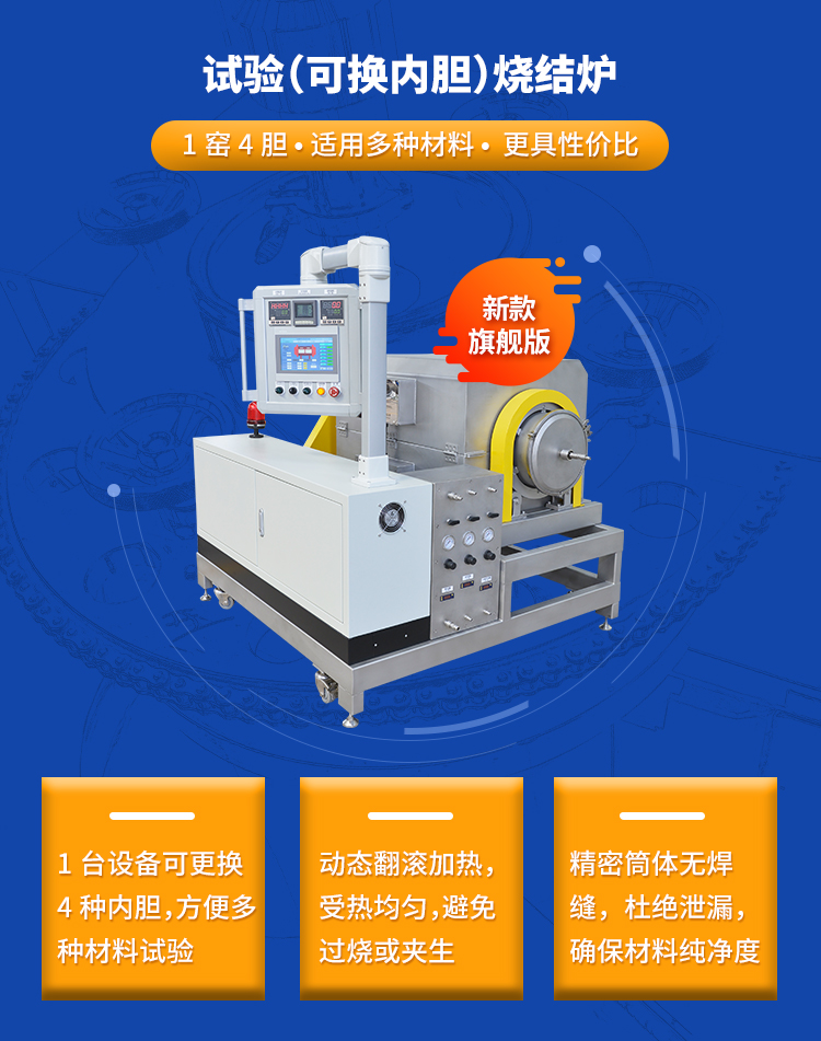 燒結爐工藝原理，電回轉窯